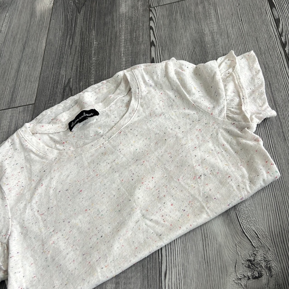 Ruffle sleeve top